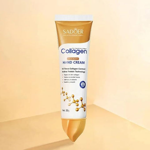 Sadoer Collagen Anti-Aging Hand Cream with 10 Times More Collagen Content Active Protein Technology