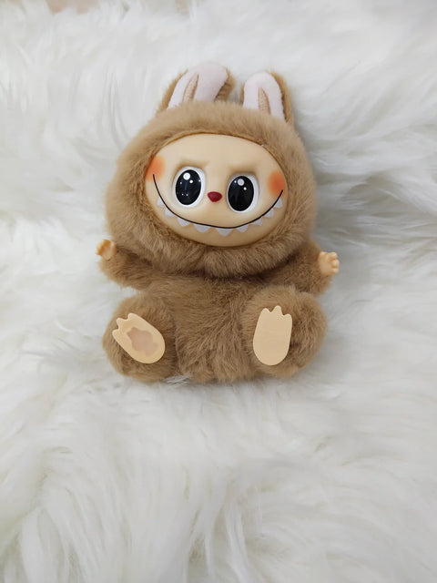 Labubu Monster Anime Character Plush Keychain - 1 PC