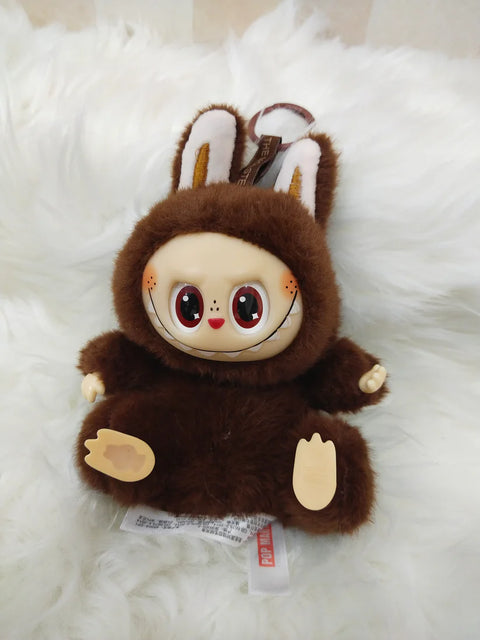 Labubu Monster Anime Character Plush Keychain - 1 PC