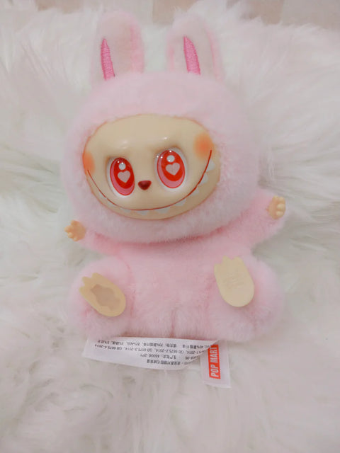 Labubu Monster Anime Character Plush Keychain - 1 PC